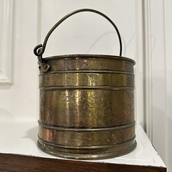 French Copper patina champagne bucket ice bucket Thevenot Jean-Paul Ice Bucket - Picture 3 of 9